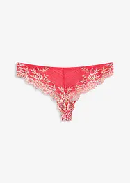 Stringtruse med flerfargede blonder, bonprix