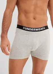 Ettersittende boksershorts (3-pack), bonprix