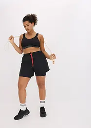 2-i-1-treningsshorts i ultralett materiale, bonprix