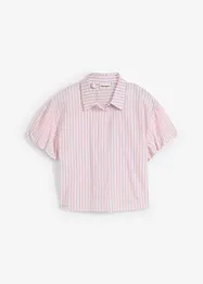Kortermet bluse av 100% bomull, bonprix
