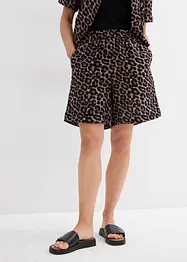 Vid shorts av musselin, bonprix