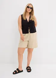 Shorts med lin, bonprix