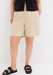Shorts med lin, bonprix
