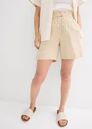 Shorts med lin, bonprix
