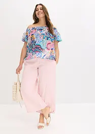 Carmenbluse av lett viskosemiks, bonprix