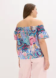Carmenbluse av lett viskosemiks, bonprix