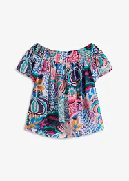 Carmenbluse av lett viskosemiks, bonprix