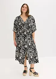 Jerseykjole med print, bonprix