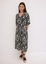 Jerseykjole med print, bonprix