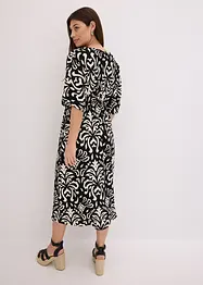 Jerseykjole med print, bonprix
