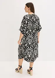 Jerseykjole med print, bonprix