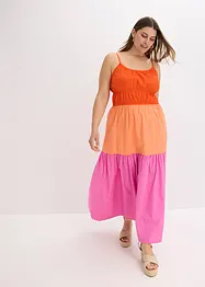 Stroppekjole i 100% bomull, bonprix