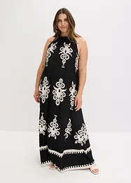 Jerseykjole av myk viskosemiks med print, bonprix