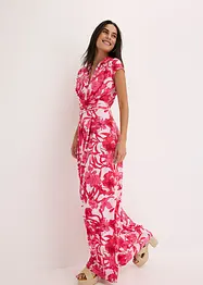 Jersey-jumpsuit med print, bonprix