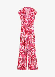 Jersey-jumpsuit med print, bonprix