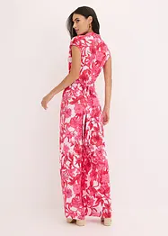 Jersey-jumpsuit med print, bonprix