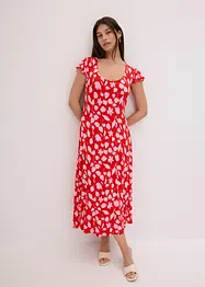 Jerseykjole av myk viskosemiks med print, bonprix
