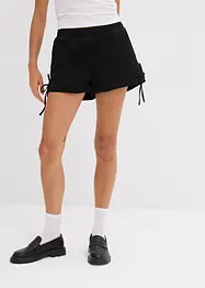 Pull on-shorts i elastisk bomullsmiks, bonprix