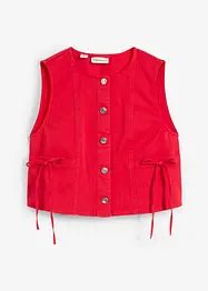 Twill-vest av elastisk miks av økologisk bomull, bonprix