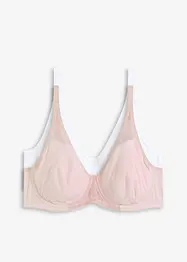 Spile-BH med myk bomull (2-pack), bonprix