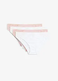 Truse med blonder (4-pack), bonprix
