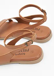 Sandal i skinn, bonprix