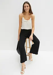 Pull on-bukse i viskose, bonprix
