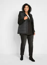 Varmende, Straight-jeans Mid Waist med komfortlinning, bonprix