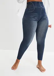 Shape seamless leggings i jeans-look, sterkt figurformende, bonprix