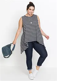 Leggings i denim look av bomullsmiks, bonprix