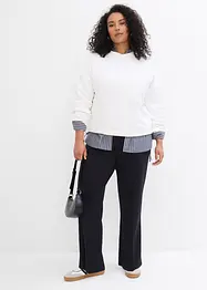 Joggebukse med viskose, bonprix