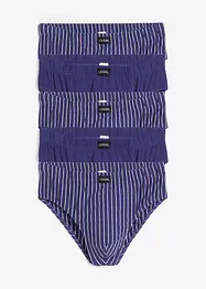 Høy truse med bomull (5-pack), bonprix