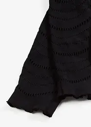 Leggings med komfortlinning og hullbroderi 80 DEN, bonprix