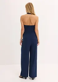 Jersey jumpsuit med laser-cut outs, bonprix