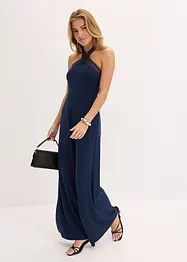 Jersey jumpsuit med laser-cut outs, bonprix