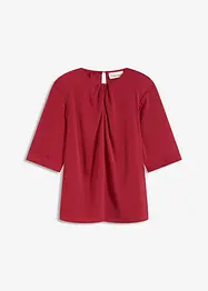 Bluse i glinsende sateng, bonprix