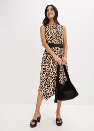 Jerseykjole med print, bonprix