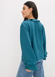 Bluse i bohemstil av fin viskosemiks, bonprix