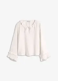 Bluse i bohemstil av fin viskosemiks, bonprix