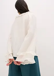 Bluse i lett viskosemiks og bohemsk stil, bonprix