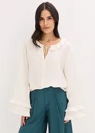 Bluse i bohemstil av fin viskosemiks, bonprix