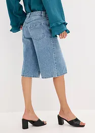 Jeansbermuda Mid Waist, Low Stretch, bonprix