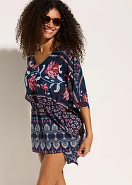 Strandtunika i lett chiffon, bonprix