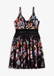 Minikjole med heklet innfelling, bonprix
