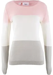 Genser med colorblocking, bonprix