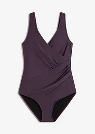 Shape-badedrakt i omslagslook, middels formende, bonprix