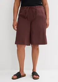 Bermudashorts i lett viskosemiks, bonprix