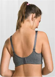 Trenings-BH med middels støtte, bonprix
