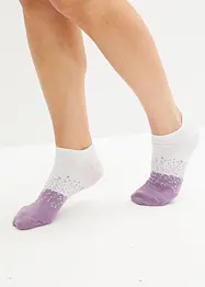 Ankelsokker med økologisk bomull (10-pack), bonprix