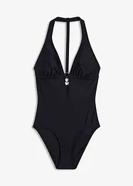 Badedrakt med dyp utringning, bonprix